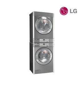 GIANT-C+ – Lavadora y Secadora Comercial Apilable (Sist. A Moneda) LG