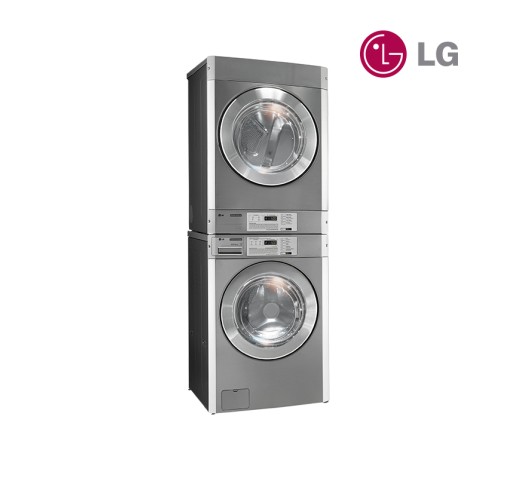 Lavadora y Secadora Apilable GIANT-C+ (Sist. a moneda) LG |