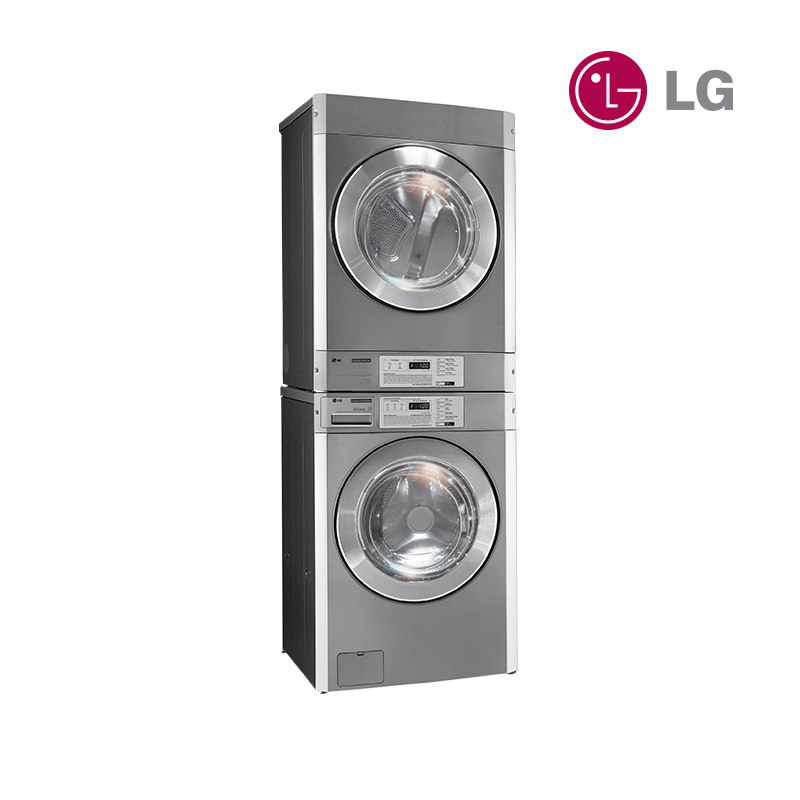 lavadora y secadora apilable giant c